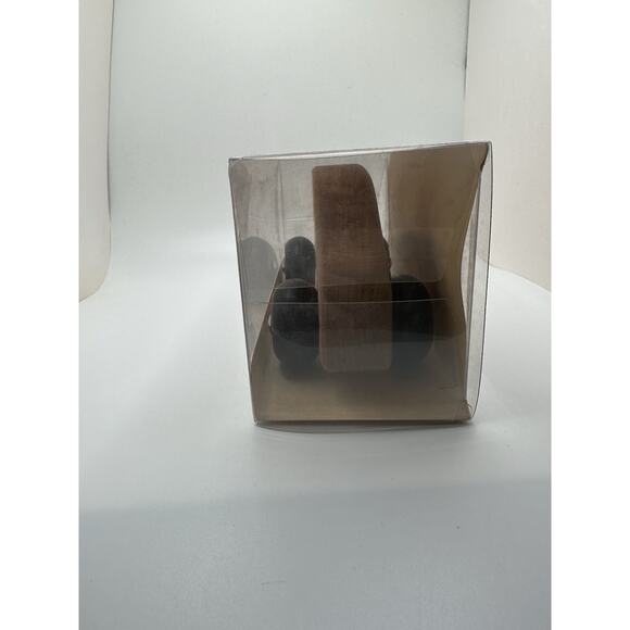 Vintage 1997 NEW HOLGATE Montessori Wood Toy School Bus Carry Handle 18M-6Y - Picture 5 of 7